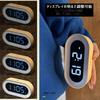 DEMI Alarm Clock Light Digital LED Clock Table Clock USB Rechargeable Stepless Dimming Bedside Light Table Clock Various Alarms Music Snooze Function