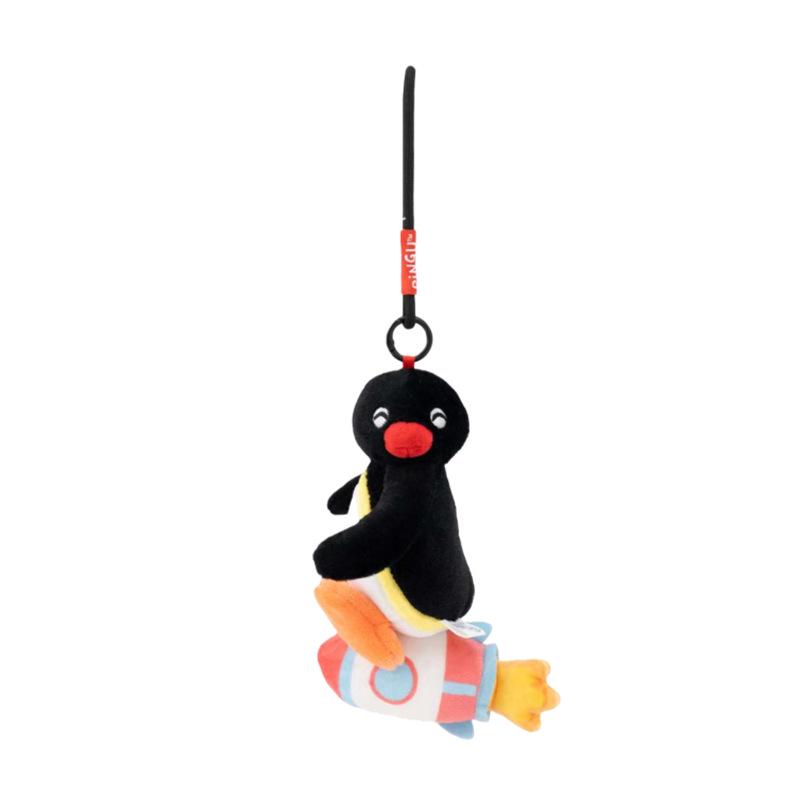 Originální přívěsek panenky Pingu - Roztomilý plyšový přívěsek Pinga na batoh