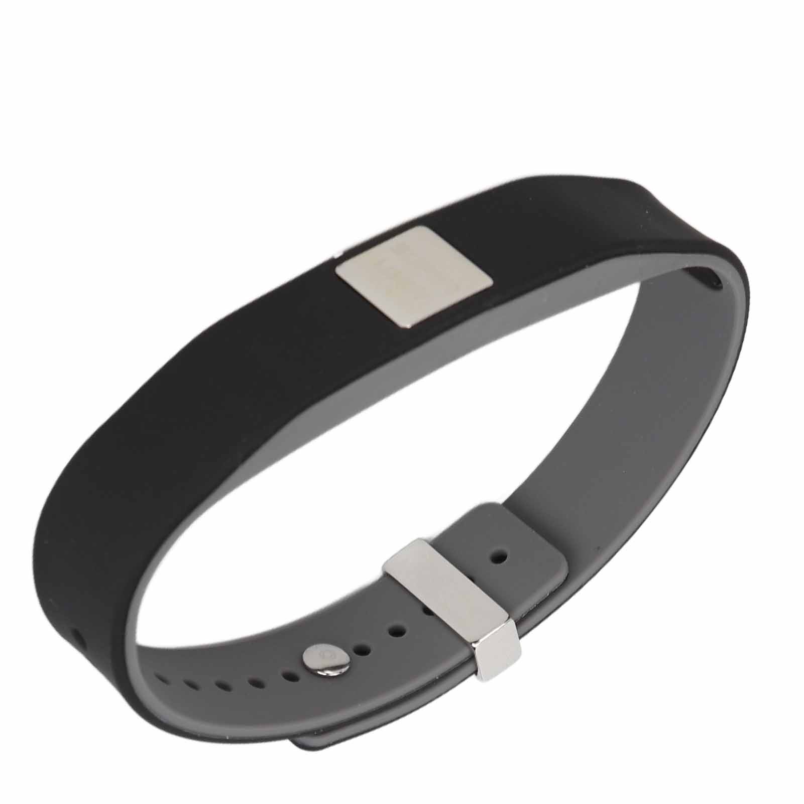 Anti Fatigue Sports Bracelet Size Anti Static Negative Ion Silicone Wristband for Sports