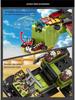 Orange Building Blocks Compatible with Lego Jurassic Series: Tyrannosaurus Rex Puzzle Toy - Perfect for Kids.