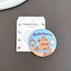Cute Cartoon Single-sided Mirror Tinplate Cosmetic Mirror Durable Tinkering Mirror  Small Gift