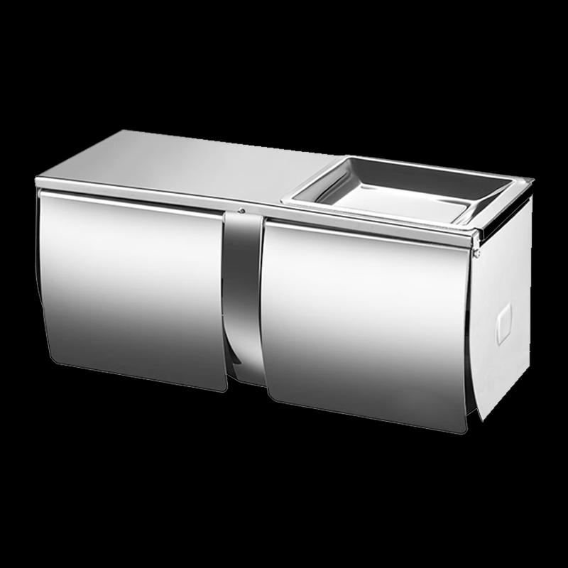 Juyuan Stainless Steel Tissue Box and Roll Holder
