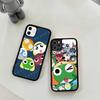 Keroro Frog Cool Gunsou Sergeant PC+TPU Phone Case For IPhone 17 16 15 14 PRO MAX 11 12 13 PLUS MINI Cover