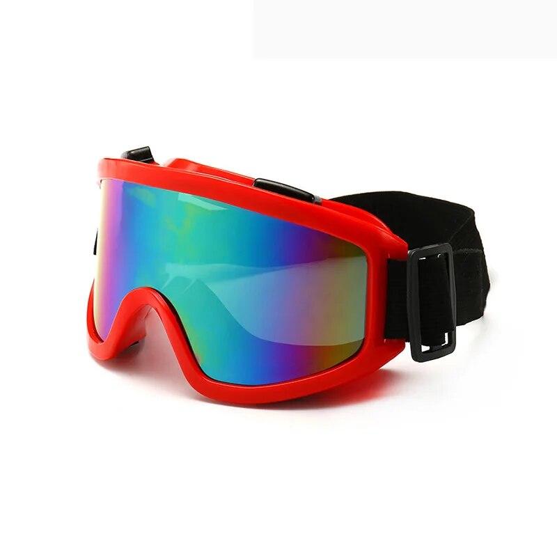 Protective Glasses Motorcycle Helmet Outdoor Sports Windproof Dustproof Eye Glasses Ski Snowboard Goggles Motocross Riot Contr