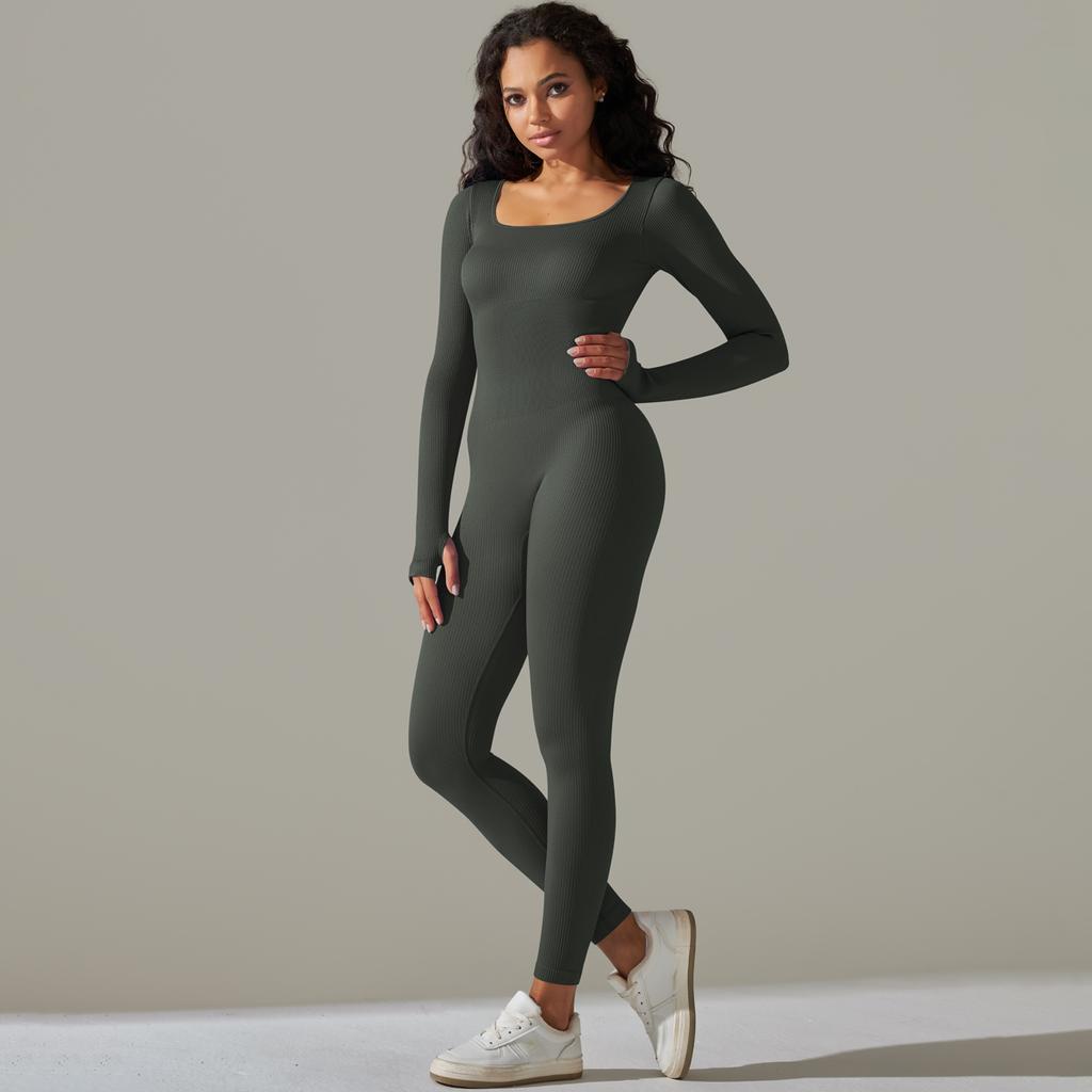 Combinaison Une Pièce Femme - Tenue De Yoga Et Fitness - Respirante Et Gainante - Style Patchwork - 6