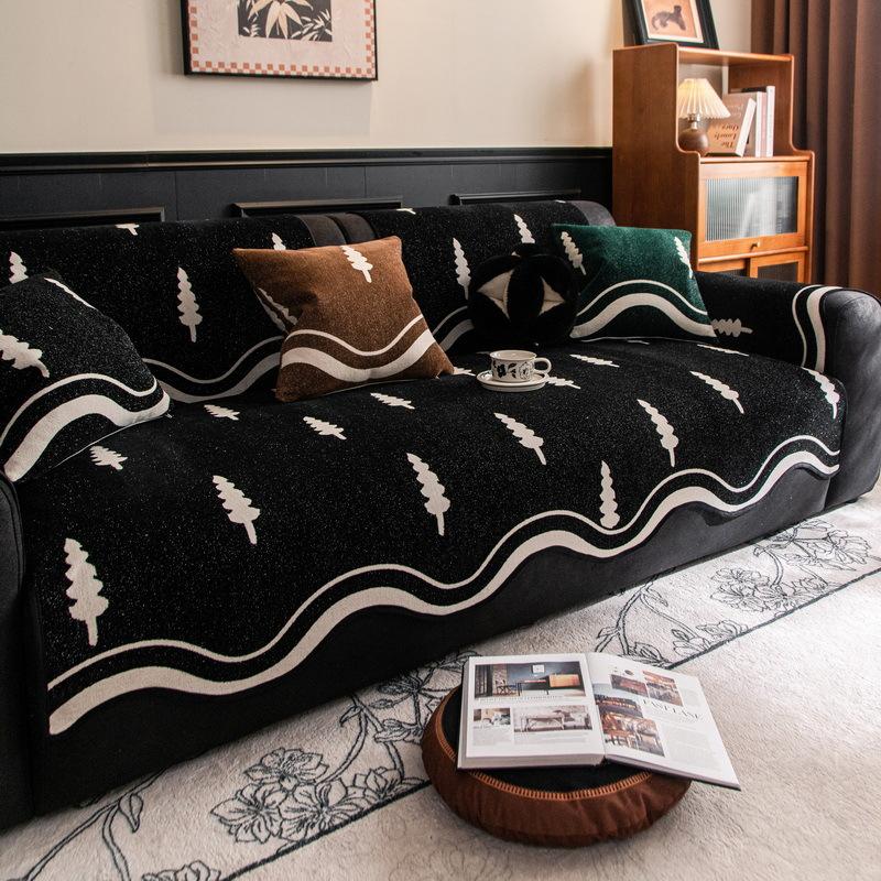 

Chenier Special-Shaped Sofa Cushion Universal Non-Slip In All Seasons New Irregular One-Piece Straight Row Seat Cushion Cover 70*70cm