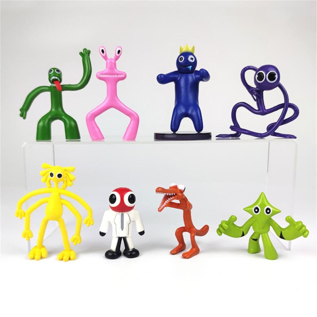 8ks Ježek Hra Akční figurky 6ks 2,4'' Vysoké figurky Hračky Sada akčních figurek Perfektní dětské dárky Dekorace dortů Ručně vyráběné modelky panenky