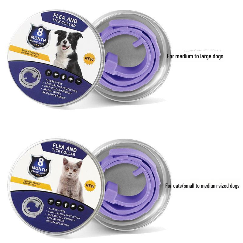 Justerbart utomhushalsband för husdjur för katter och hundar