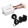 Kit controler motor 350W disipare rapidă a căldurii protecție joasă tensiune mâner accelerație bicicletă electrică