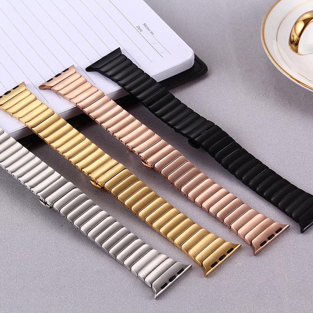 Stainless Steel Strap for Apple Watch Ultra 2 band 49mm 44mm 40mm 45mm 41mm 42mm correa Bracelet iWatch series 7 SE 8 3 6 9 10