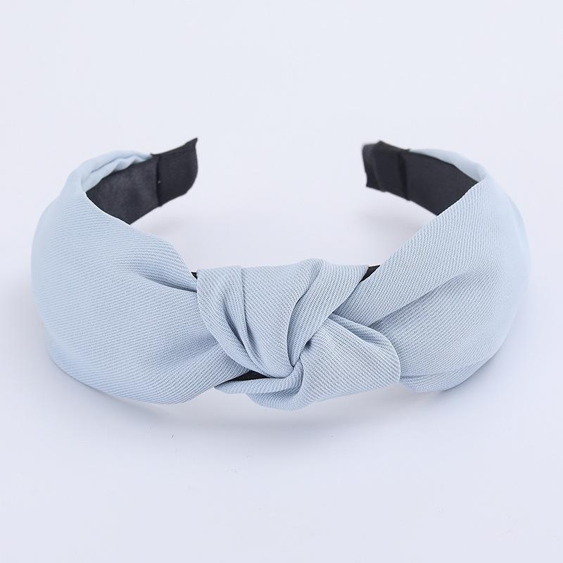 Minimalistische Damen Stirnbänder Einfarbiges Köpergewebe Geknotete Haarbänder für Damen Mädchen Lässig Einkaufen Reisen Kopfschmuck Accessoires