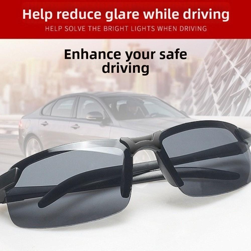 UV Protection Anti-Glare Sunglasses Day and Night Driving Sunglasses Night Vision Glasses Cycling