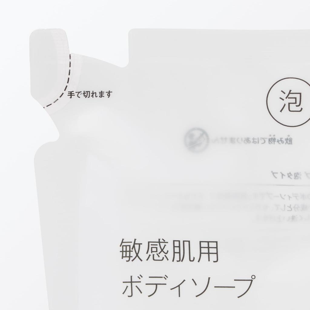Muji Sensitive Skin Body Soap Foam Type Refill 340mL 84935763