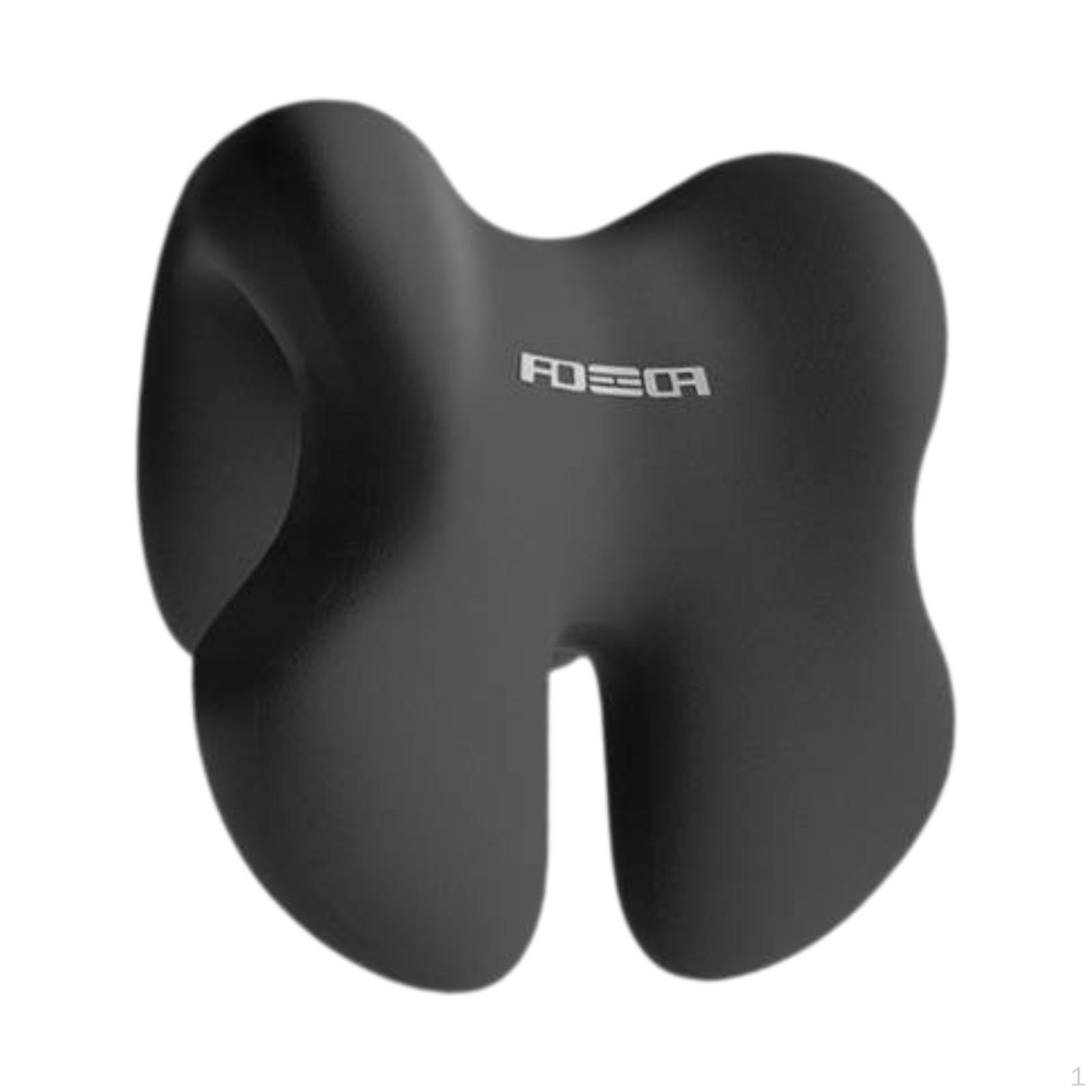 

Эргономичная подушка для шеи для офисного кресла со съемным чехлом и пеной с эффектом памяти Black