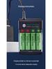 USB Charger for 1.5V Alkaline Rechargeable AA & AAA Batteries, 4-Slot Independent Charging Dock