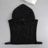 Gauzy Fake Lace Floral Collar With Cap Detachable False Collar Vest Mesh Base Layer Top  Winter