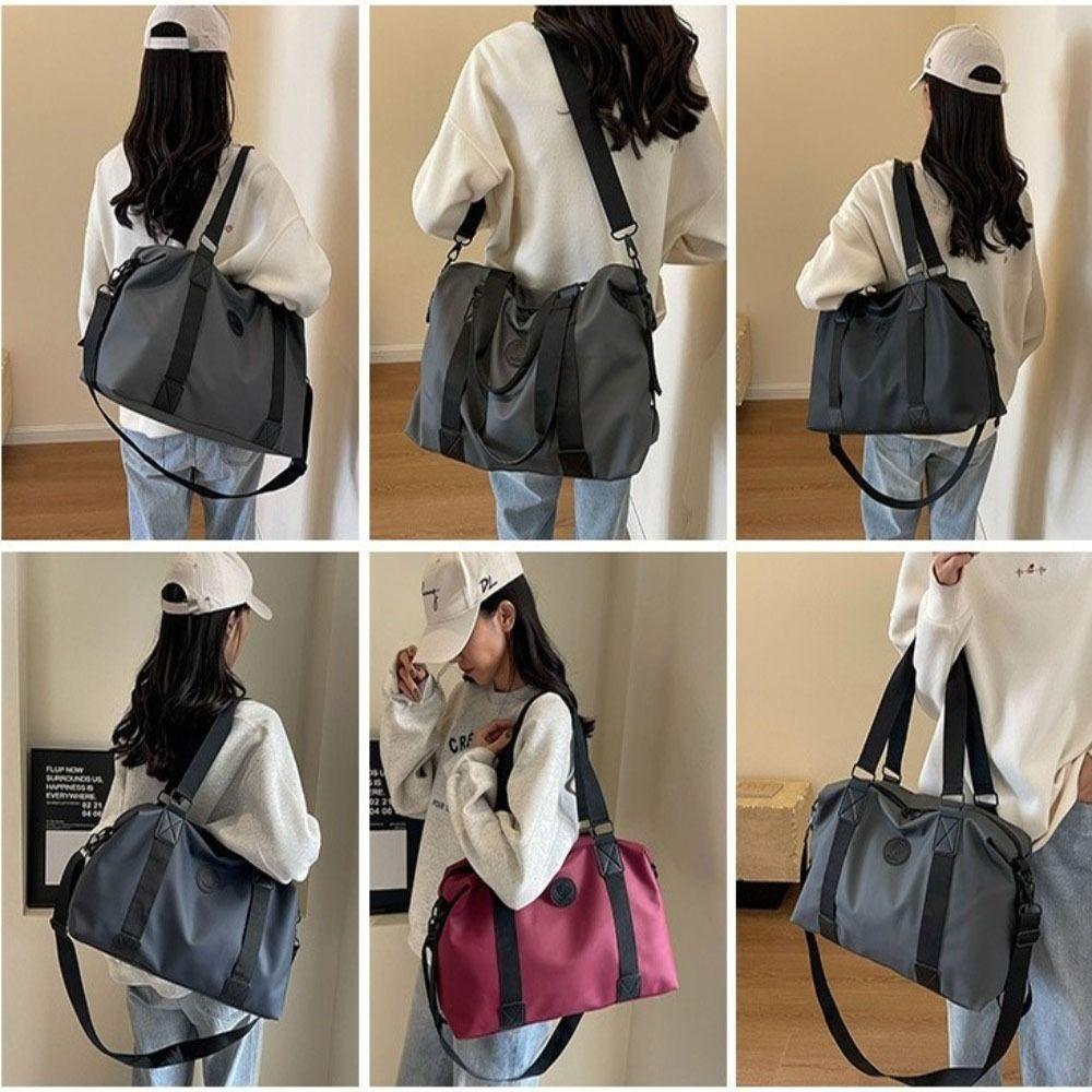 Fashion Womens Travel Tote Bags Large-Capacity Sport Gym Bags Sports Shoulder Pack  Exercise