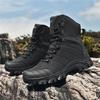 Camouflage Comfortable New Outdoor Hiking High-top Training Boots Non-slip Sand Military Boots Wild Non-slip Combat Boots