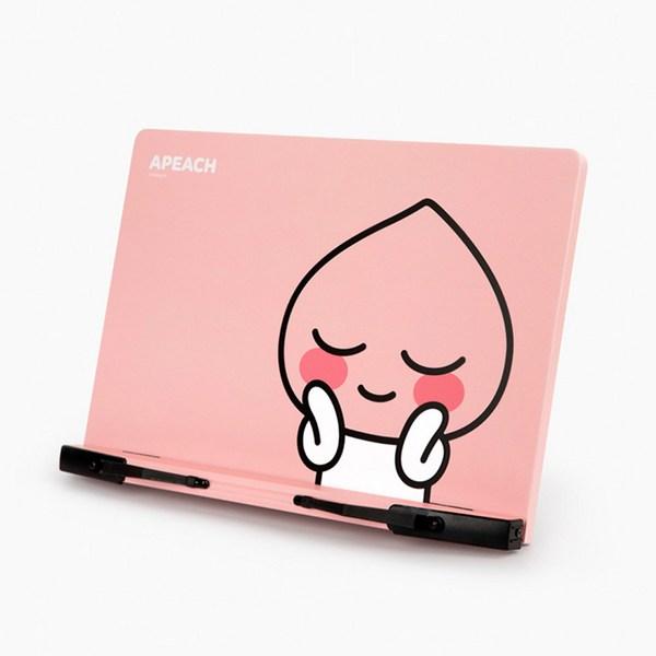 Kakao Friends 1-tier Reading Stand, Apeach, Koreas Best Character