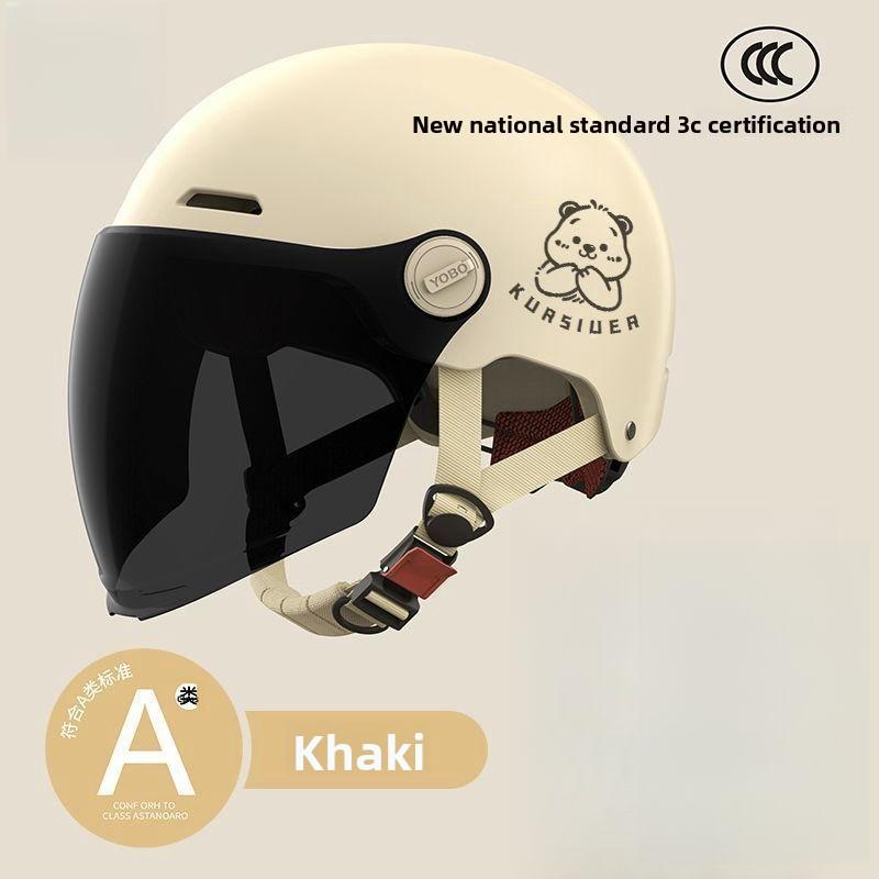 Electric Battery Car Helmet Women's and Men's Summer Universal Four-season Sunscreen Cap Half Helmet