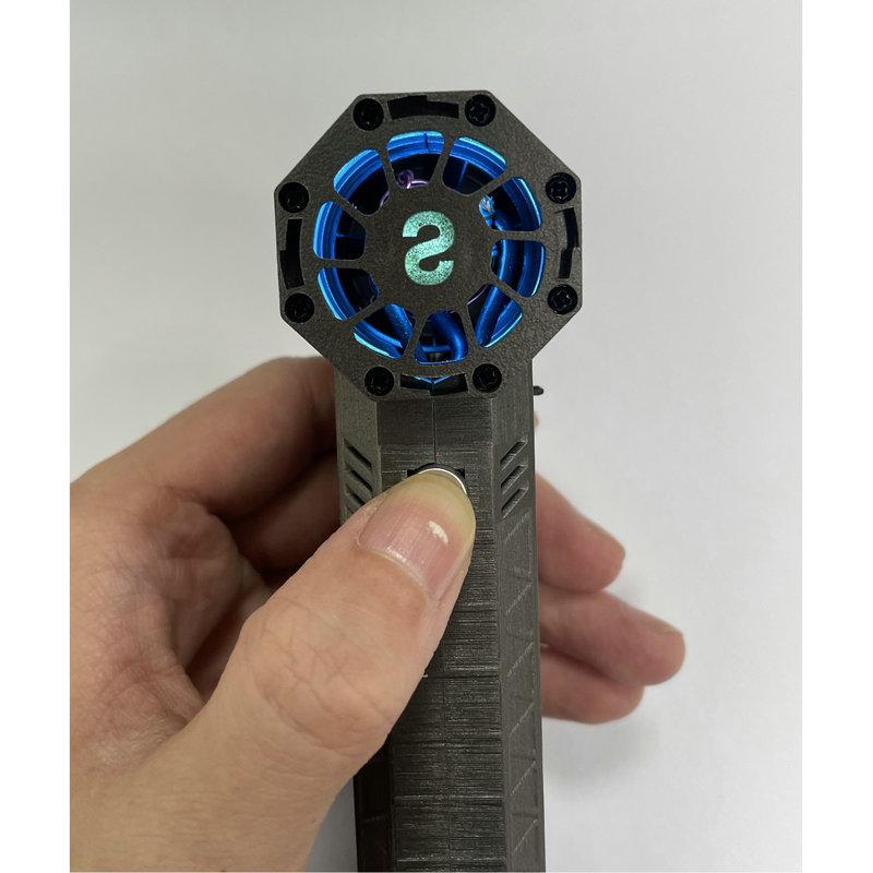 Hot Vacuum Cleaner Handheld Mini Turbocharged Jet Violent Fan Safety Hammer Tool