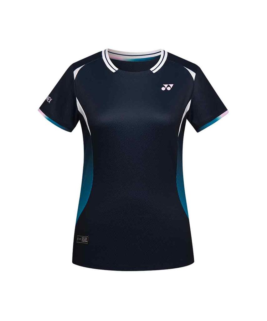 YONEX 261Ts010F Dark Navy Women'S Color Block Accent Gaming Wear