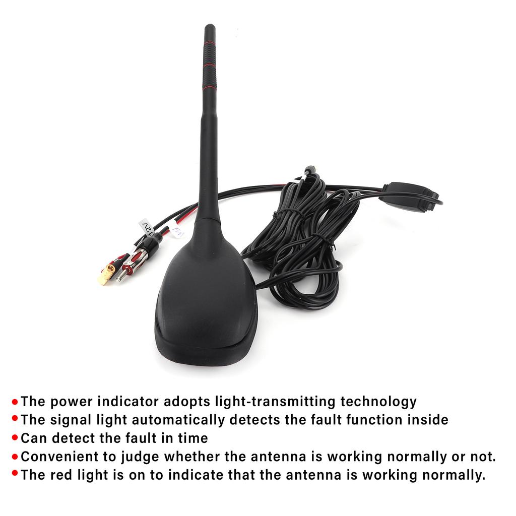 Car DAB+GPS+FM Antenna Aerial Active Amplified Top Roof Mount DAB Antenna Waterproof Dustproof Universal Auto Parts
