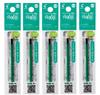 Pilot Frixion Ball Slim Multi-Color Refill, 0.5mm, 5-pack (Green, LFBTRF12EF-G)