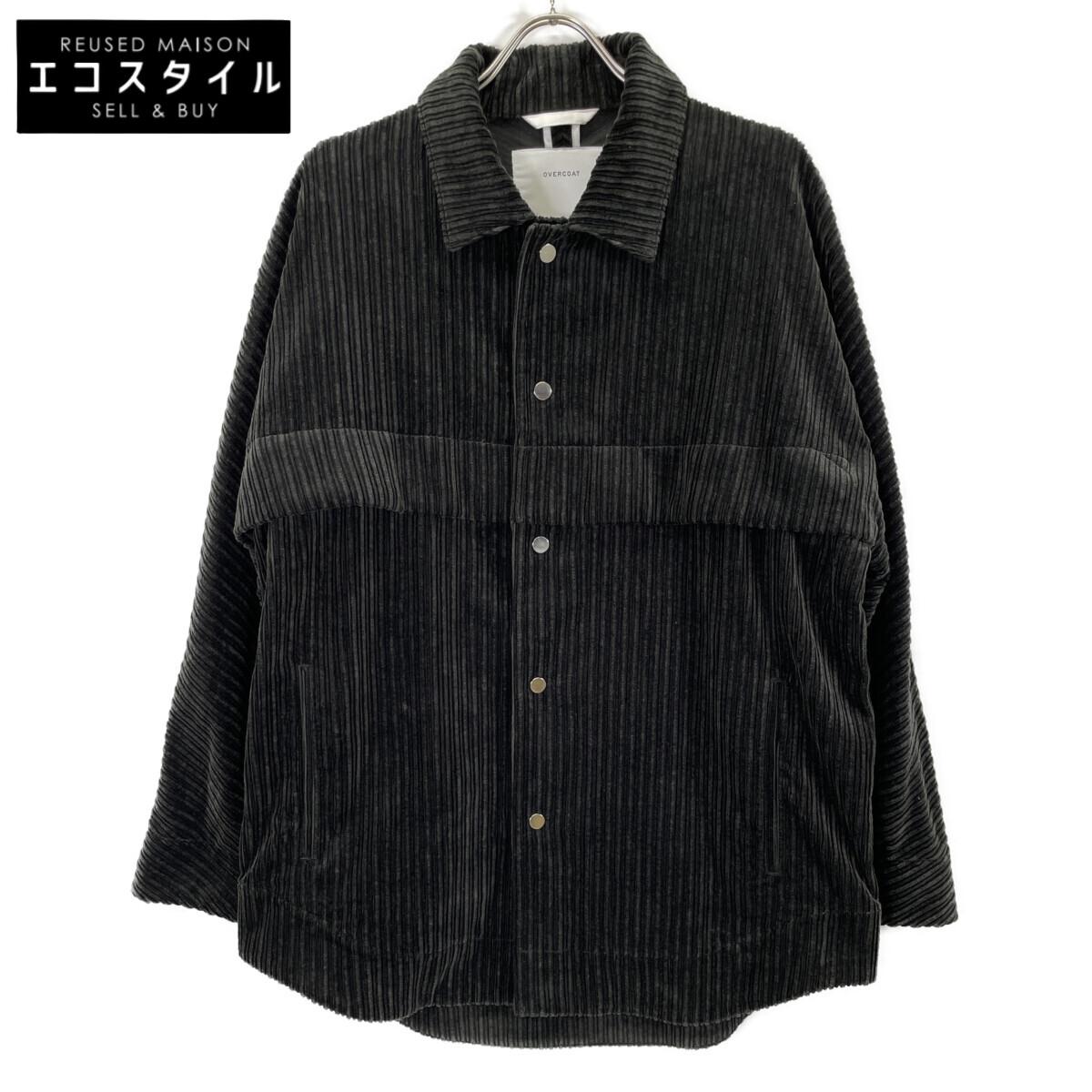 

OVERCOAT 21AW Charcoal Corduroy Blouson Jacket 1 charcoalUsed