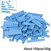 DIY Creative Thin Building Blocks Figures Bulk Sets City Classic Smooth Thick Construction Bricks Assembly Educational Kid Toys