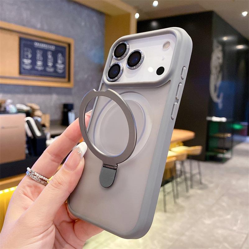 For Fashion  Matte Magnetic  Case For iPhone 17 Air 16 15 14 Plus 13 12 11 Pro Max 17 Pro Magsafe Wireless Charge Cover
