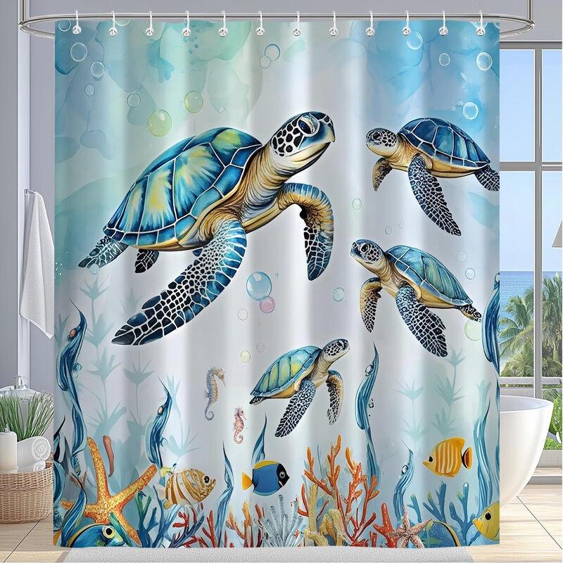 

Cartoon Printed Waterproof Shower Curtain