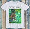 Gustav Klimt Giardino della Fattoria con Girasoli Museo Belvedere Maglietta Regalo T Shirt 2309