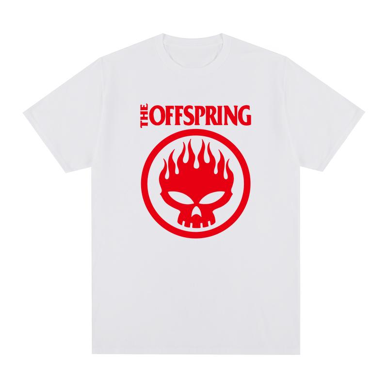 Offspring tshirt Flame Skull Head PUNK Cotton Men T shirt New TEE TSHIRT Womens tops S