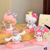 Melody Series Premium Figures Base Assembly Ornament Pudding Dog Greeting Box Baking Cake Figurine Festival Surprise