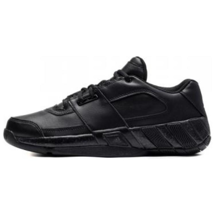 

New Adidas Anti Slip Wear Resistant Low Top Basketball Shoes Men s Black G54680 44.5