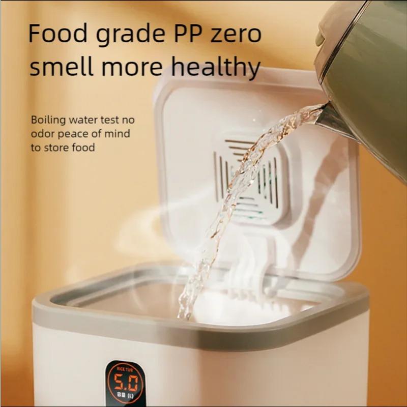 Recipient Depozitare Hrana Animale Stil Japonez Simplu Sigilat Recipient Hrana Caini Hrana Pisici Capacitate Mare Depozitare Gustari Borcan Sigilat