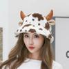 Woman Men Fuzzy Bucket Hat Winter Autumn Fluffy Warm Hat Faux Fur Keep Warm Fishman Cap Casual Warmer Bonnet