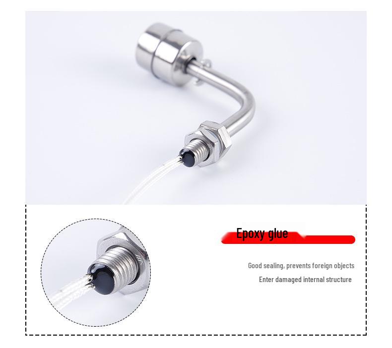 Stainless Steel 304/316 Side-Mounted Adjustable Float Level Sensor
