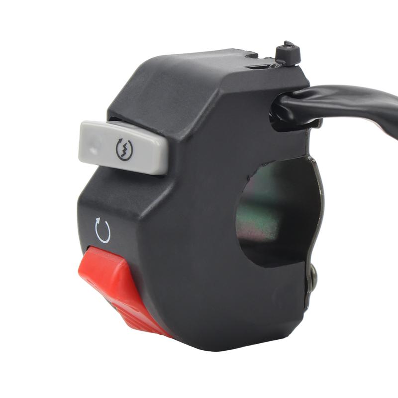 Motorcycle Universal 7/8" Handlebar Switch Fog Headlight Horn Start Kill ON OFF Button 12V ATV Scooter Dirt Bike Accessories