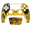 Pour Manette PS5 Édition Limitée Dragon Doré / Dragon Noir / Fleur de Prunier Coque de Remplacement Boîtier Panneau Tactile