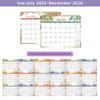 Creative Coil Calendar Spacious 18-Month Calendar Durable Hanging Calendar  Wall Mount