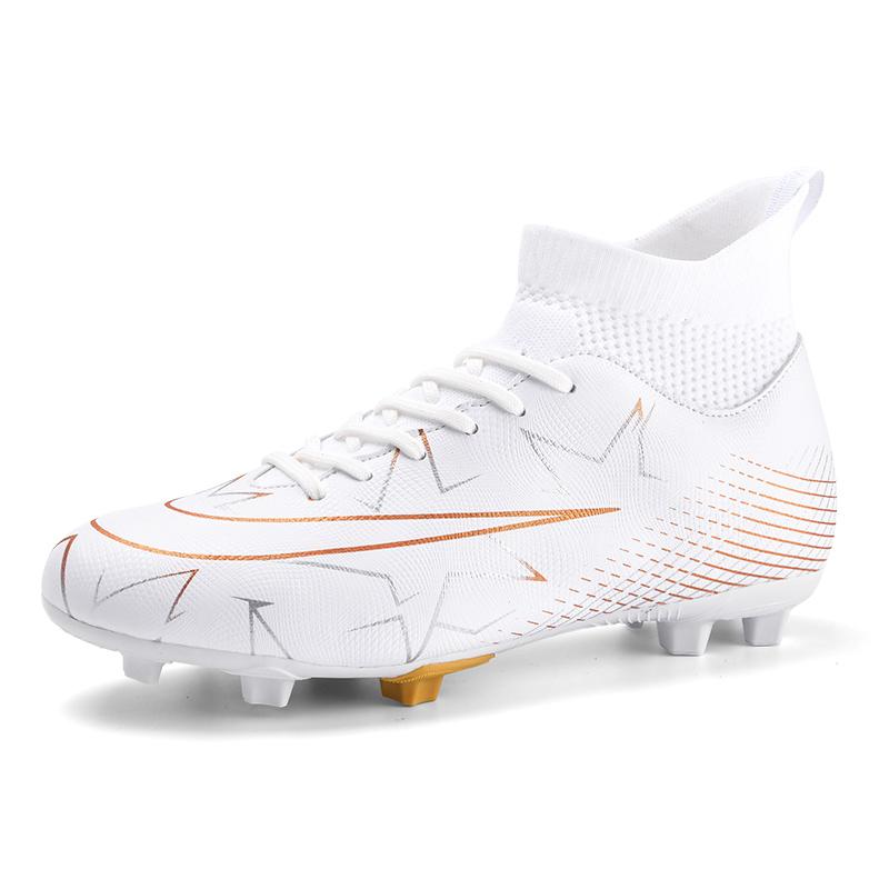 Men's Training Actual Combat Football Shoes Wear-resistant Anti-slip Rebound AG Long Nail Shock Absorption Shoes for Women