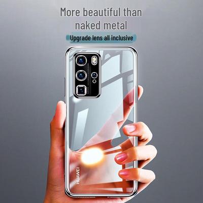 POZZO Vergilbungsfreie Transparente Handyhülle für Huawei