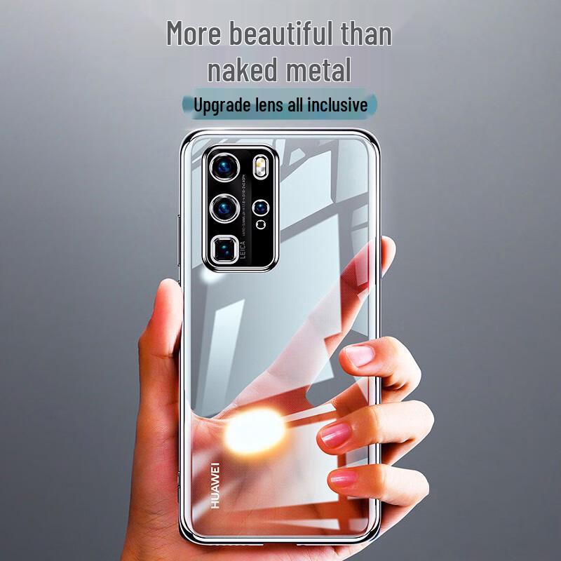 POZZO Anti-Yellowing Transparent Phone Case for Huawei