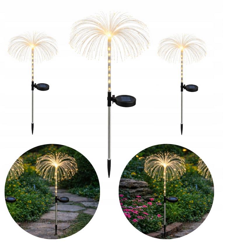 Solar garden lamp decorative decorative garden jellyfish warm white LED