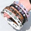 Adjustable Leather Pet Collar Detachable Dog Collar Exquisite Cat Collar  Puppy
