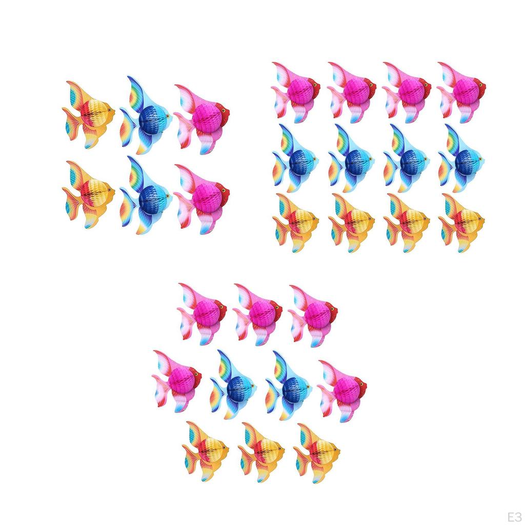 Decorazioni a forma di pesce di carta da appendere, Decorazioni per Feste, Avventure,
