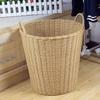 Foldable Woven Plastic Laundry Hamper