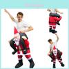 Aufblasbares Kostüm Weihnachten Weihnachtsmann Outfit für Erwachsene Perfekt für Cosplay-Events